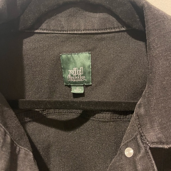 Target Jackets & Coats Black Jean Jacket Poshmark